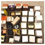 38 RADIO TUBES MOST IN BOXES