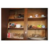 TUMBLERS, PLANTER, SUGAR BOWL ETC