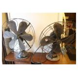 (2) WORKING VINTAGE ELECTRIC FANS
