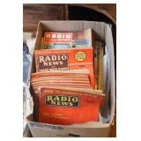 BOX 1930'S - 40'S RADIO MAGAZINES