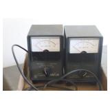 DRAKE WATTMETER PAIR (MODEL W-4)
