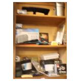 VARIOUS OFFICE SUPPLIES IN CABINET