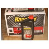 CASE OF 12 HAVOLINE 10-40 MOTOR OIL