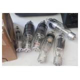BOX OF RADIO TUBES