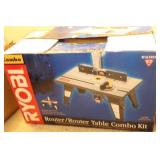RYOBI ROUTER TABLE AND COMBO KIT