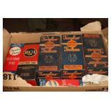 BOX OF VARIOUS TUBES