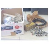 BOX OF VARIOUS RADIO PARTS