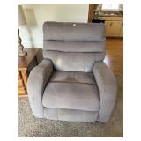 JACKSON MAN GRAY CLOTH ELECTRIC RECLINER