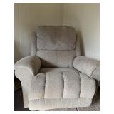 LAZY-BOY CLOTH ROCKER RECLINER