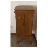 FREE STANDING JEWELRY CABINET 16X11X40