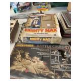 MIGHTY MAX & BATTLE CRUISER PLAY SETS