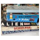 ASST. GAMES, BUCK RODGERS, SPIDERMAN, ECT