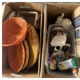 2 BOXES HOUSEHOLD ITEMS