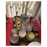 ASST. CANDLES & CANDLE HOLDERS