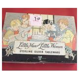 WILLIAM & MARY STERLING KNIFE & FORK