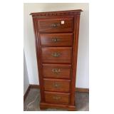 6 DRAWER LINGERIE CHEST - 20X16X51