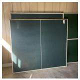 PING PONG TABLE'S, SAWHORSE LEGS ARE IN SHED