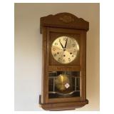 GERMAN MADE WALL CLOCK W/KEY