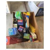 BOX KITCHEN SUPPIES: FOIL, WAX PAPER, ECT.