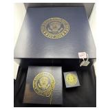 THE WHITE HOUSE GIFT SHOP ITEMS - FLAG, SET OF....