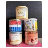 (5) BATH & BODY WORK CANDLES
