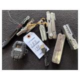 3 LEATHERMAN TOOLS & 1 GERBER TOOL
