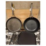 3PC FRYING PANS & GRIDDLE PANS