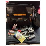 TUFFBUILT TOOL BAG W/ HEX KEYS, 1/4" SOCKETS, &