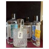 (2) FRAGRANCE OIL LAMPS W/ (3) BOTTLES OF OIL