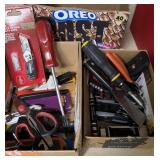 2 BOXES OF HOUSEHOLD TOOLS SUCH AS...