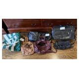 (7) BAGS - 1 IS SAMSUNG LAPTOP BAG - OTHERS ARE
