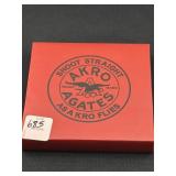 SHOOT STRAIGHT AKRO AGATES MARBLES