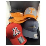 (3) UT HATS, U OF A HAT, PATRIOT STREET FIGHTERS H