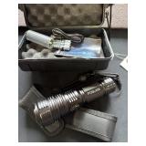 POSLANI BX050 FLASHLIGHT W/ CASE & CHARGER &