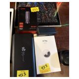 UNOPENED 4 PACK OF AIR TAGS, USB SSD DRIVE....