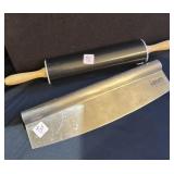 BIALETTI PIZZA CHOPPER & ROLLING PIN