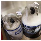(2) PROPANE TANKS - 1 FULL, 1 HALF FULL