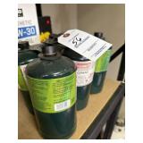 (6) CANS OF COLEMAN PROPANE