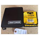 CRAFTSMAN 5PC PLIER SET & AVEN 6PC E-Z PICK SET