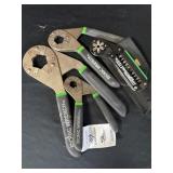 (3) LOGGER HEAD TOOLS BIONIC WRENCHES