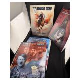 (6) BOOKS - THE MIDNIGHT RIDER, THE BAD WAR, PLANE