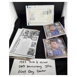 JFK TURKS & CAICOS 20TH ANNIVERSARY STAMPS