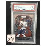 2021 PRIZM JUSTIN FIELDS CARD
