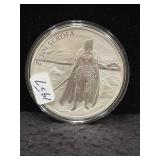 2019 KOREA 1 CLAY - 'ZI:SIN SCROFA' - 1 OZ SILVER