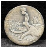 2015 SCOTTSDALE MINT 'DAVID & GOLIATH' 2 OZ SILVER