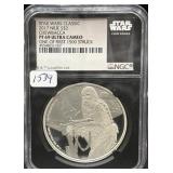 STAR WARS CLASSIC - 2017 - 'CHEWBACCA' - 1 OZ