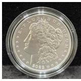 2023-P MORGAN PROOF SILVER DOLLAR - W/COA AND BOX