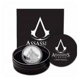 ASSASSIN'S CREED EZIO 1 OZ PROOF SILVER ROUND -