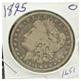 1895-O MORGAN SILVER DOLLAR - **KEY DATE**