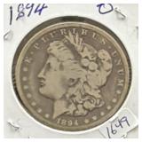 1894-O MORGAN SILVER DOLLAR